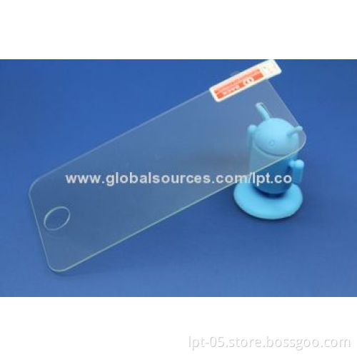 0.26mm Ultra-slim High-quality Tempered-glass Film for iPhone 5S with Colors/Anti-scratch/Anti-oil